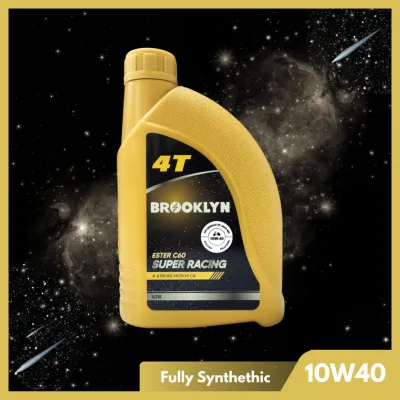 BROOKLYN Motorcycle 4T 10w40 MA/MA2 API SP 1L Fully Synthetic Engine Oil LC135 Y15