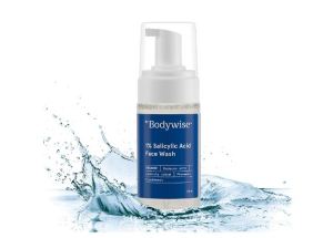 Be Bodywise 1% Salicylic Acid Oil Control Face Wash For Acne & Pimples Acid Reduces Excess Oil Exfoliates Paraben & Soap Free 120ml