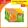 Lucky Me! Pancit Canton Instant Noodles Kalamansi Kasalo Pack 120g x 3. 