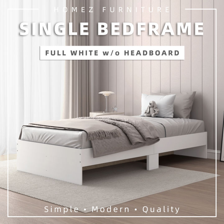 Single bed frame lazada discount