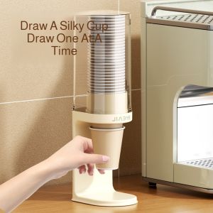 Wallmounted coffee cup organizer for catering bars