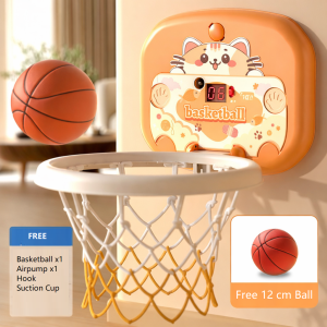 Extra Large Kids Indoor Basketball Inhouse Exercise Basketball Nets for 1-6 Years Old Children
