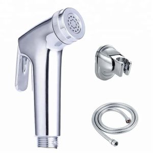 modern Paket Lengkap Bidet jet shower closet kloset Chrome Shower Cebok murah semprotan