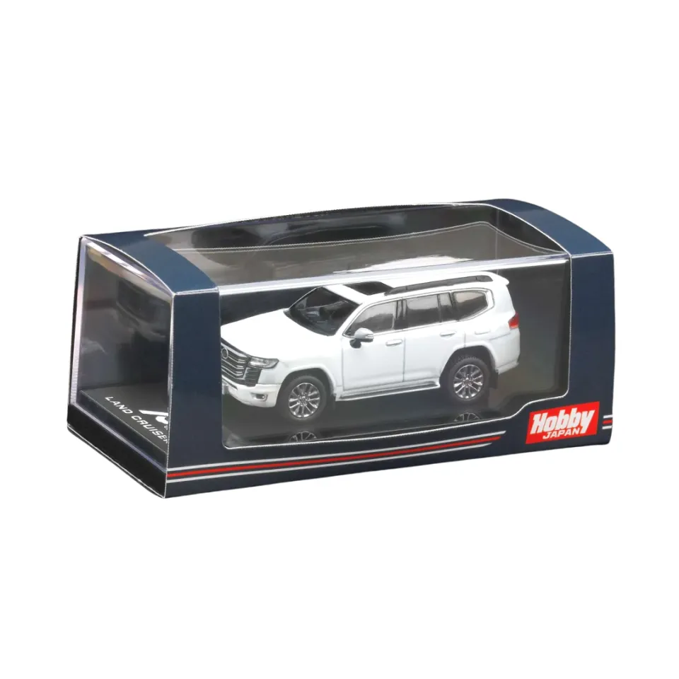 Hobby Japan 1/64 Toyota Land Cruiser (JA300W) ZX Precious White
