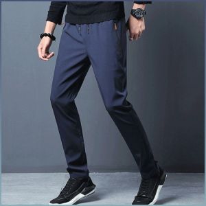 Nine-minute Pants Cool not Hot Fashion Elasticity Soft not Tight Slim Fit Adults