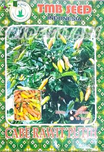 Bibit Cabe Rawit Putih Tahan Virus TMB SEED Isi 5 Gram Setara Benih Cabai ORI 212