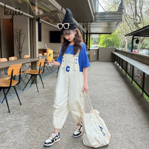 KYII Girls suits children Cute summer two Set ky22197