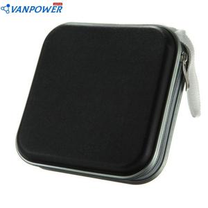 (Ready) Portable 40pcs Capacity Disc CD DVD Wallet Storage Organizer Case Holder
