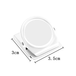 6Pcs Fridge Magnetic Clip Refrigerator Whiteboard Magnets Clip Metal Memo Note Clip