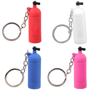 Silicones alloys Bottle Keychain Compact Design For Travel Accessories