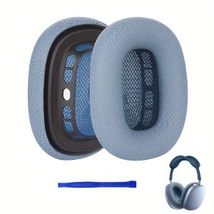 Replacement Ear Pads For Apple Airpods Max Wireless Headphone Accessories Ear Cushion Memory Foam Ear Cups Repair Parts Memory