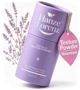 Texture Powder Hair Women - Volumizing Root Lift Styling Dust Unscented Matte Finish for Fine Hair. Weightless 10g Travel Size. No Fragrance. Strong Hold. Vegan & Cruelty-Free. 60+ Applications.