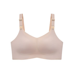 【SingaBralette】 Wireless Nursing Bra Anti-Gravity Seamless Bra Push Up Front Buckle No-Sagging High Support Ultra-Soft Antibacterial Fabric
