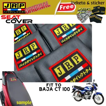 MOTORCYCLE BAJAJ CT 100 ORIGINAL JRP DRY CARBON SEAT COVER WALANG TAHI WITH STICKER ETIKETA Lazada PH