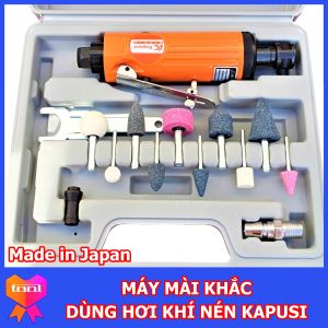 Máy mài hơi khí nén Kapusi Japan chuyên dụng cho thợ mài săm lốp xe bảo hành chính hãng 6 tháng