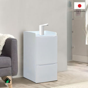 TORAYA  Dispenser Kayu Estetik / Rak Galon / Tempat Galon / Minimalis / Murah / CA-76WDC WHNA