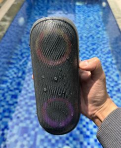 Loa Bluetooth Bluetooth onn. Groove Dua LED SPK LED  chống nước IPX7 ( hàng Walmart Mỹ )