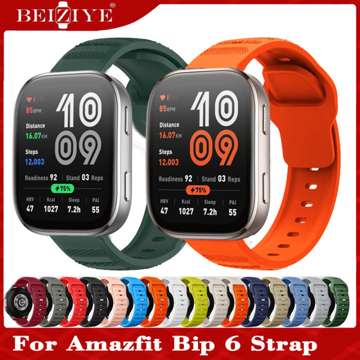 Soft Rubber Band Sport Watchband for Amazfit Bip strap amazfit bip  smart watch band Replacement Accessories