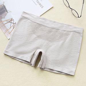Panties 3D Honeycomb Triangle Square Cotton Panties Briefs Massage Stomach Warmer Japanese Technology Shape