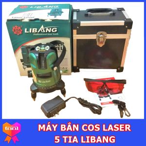 Máy Bắn Cốt 5 Tia - Máy Cân Bằng Laser LIBANG - Bóng Led Siêu Sáng - Bảo Hành Chính Hãng 6 Tháng