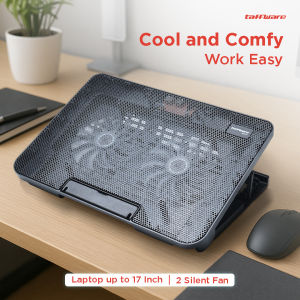 Taffware Cooling Pad Laptop Kipas Pendingin 2 Fan 17 Inch  N99