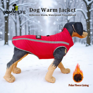 Warm Fleece Dog Clothes Personalized Waterproof Winter Clothes for Small Medium Large Dogs Pet Clothing Jackets Dog Accessories2026