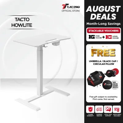 [NEW] TTRacing Tacto Portable Standing Desk Ergonomic Height Adjustable Table