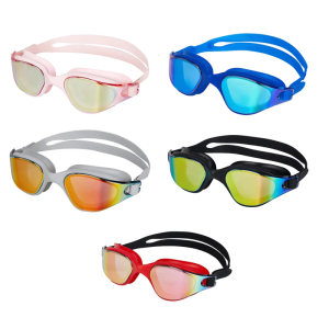 BƠI điều chỉnh được Goggle cho nam nữ tuổi 6-14 bảo vệ lớp phủ khung silicon mềm Thanh Niên Hồ bơi phụ kiện bãi biển