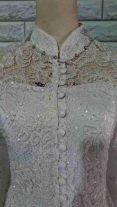 set kebaya brukat akad nikah kebaya manten putuh