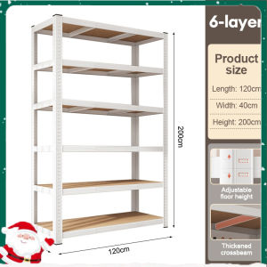 3/4/5/6 Layers Angle Steel display Shelves Organizer Rack Metal Shelf Storage layered rack tiers