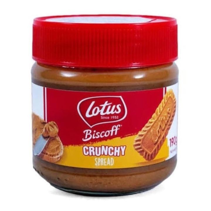 Biscoff Lotus Crunchy Selai Spread Biskuit - Spread Rep 250gr