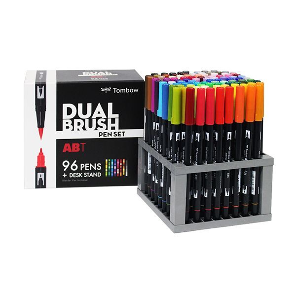 Tombow Brush Pen Storage Tombow Dual Brush Pen 108pc With Storage