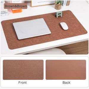UTOPUS Hai  Miếng lót chuột Họa tiết da bò Chống trượt Tấm lót chuột máy tính xách tay Dễ lau chùi Không thấm nước Bảo vệ bàn Văn phòng tại nhà