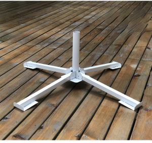 Sun umbrella four legged base outdoor umbrella folding bracket beach umbrella cross metal umbrella seat