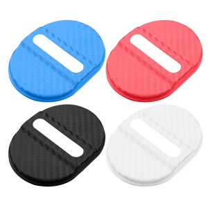 4pcs Door Lock Protector Set Plastic Car Door Lock Covers Easy Tool Free Installation for Enhances Car Maintenance