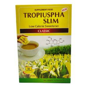 Hộp 50 túi đường bắp 25g Tropiuspha Slim Cho người ăn kiêng