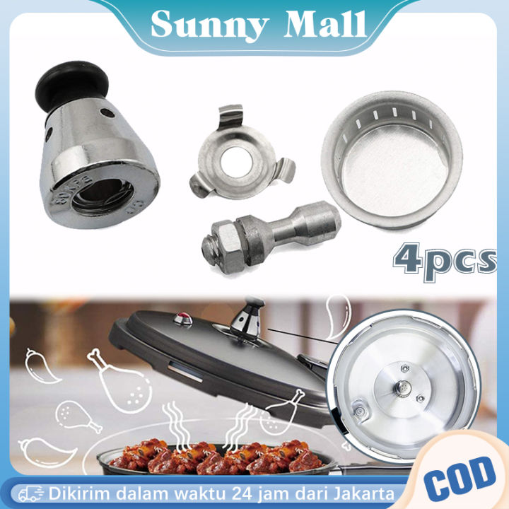 4pcs/set Aksesoris Tutup Panci Presto Untuk Kurang Dari 1cm