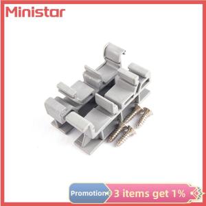 Ministar PCB 25mm DIN Rail Mounting Adapter Circuit Board Bracket Holder Carrier Clips