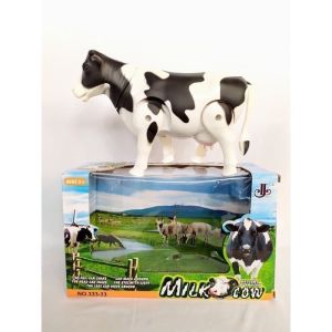 Cattle World Animal Buffalo Music And Light Mainan Kerbau Walking Animal Toys