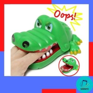 Funny Big Crocodile Jaw Tooth Finger Bite Toy Family Game For Kids Gifts
