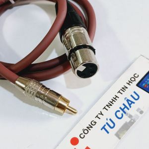 Dây Canon ra AV dài 1m / Chuẩn Canon Cái ra 1 đầu AV Đực