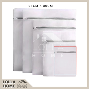70g Thickened Fine Mesh Laundry Bag Thick Washing Clothes Care Washing Bag Net Bag Washing Care Bag Storage Bag 70g tebal halus Mesh beg dobi