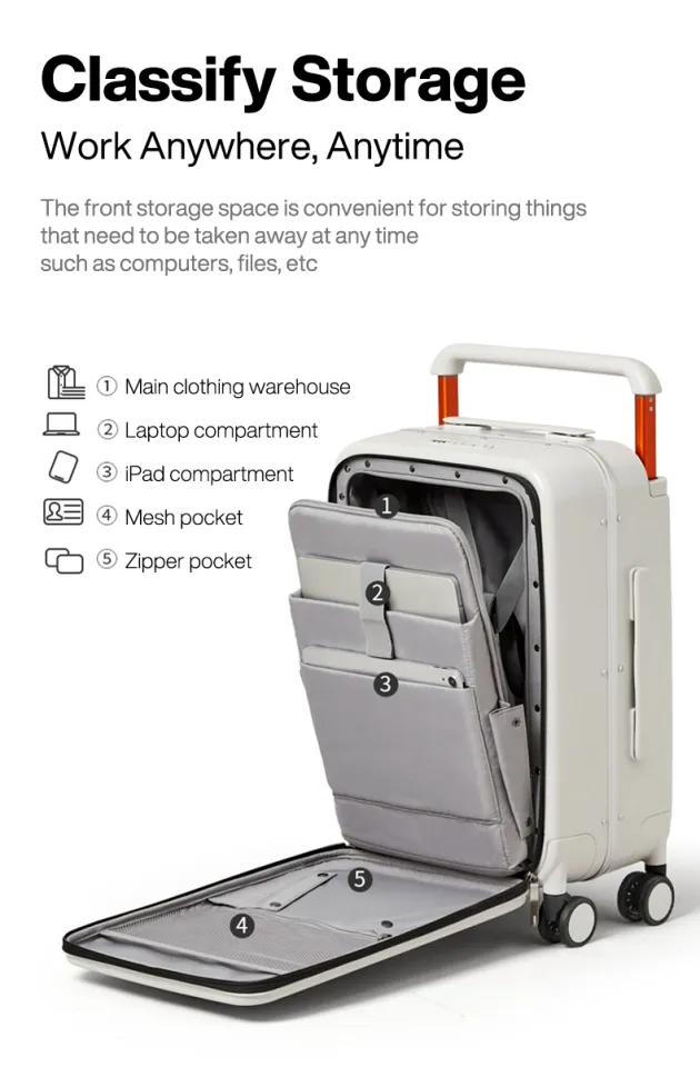 Carry on spinner with laptop compartment hotsell