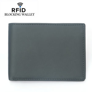 Men Wallet Card Wallet Men Card Wallet Coins Pouch Leather Wallet for Men Rfid Protection Wallet Blocking Anti Thief Wallets Slim Coin Pouch Wallet Fashion Short Wallet Men Credit ID Cards Holder Bags