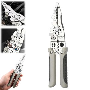 Wire Stripper Cable Cutter Tool Wire Stripper Cutter Crimper Broken Wire Crimping Line Screw Wrench