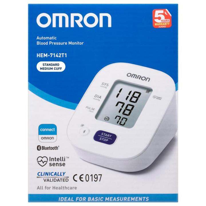 Omron Automatic Blood Pressure Monitor HEM-7142T1 | Lazada