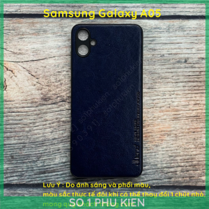 Ốp lưng da Samsung Galaxy A05/ A05S chất liệu da cao cấp mềm mịn sang trọng bền đẹp