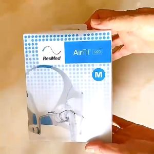 ResMed AirFit N20 Mute Comfortable Silent Face Mouth Nose Mask Sleep Breathing Nasal CPAP Mask