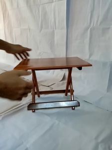 Meja belajar lipat Kayu Besi ukuran besar dan Tanggung Kayu ulin berat 2kg 1.5kg 1kg untuk anak laki dan perempuan