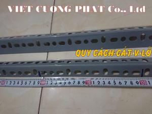 Thép lỗ V3x3 - dày 1.5ly. Quy cách: Từ 30cm - 120cm. Cắt miễn phí theo yêu cầu. Có giá sỉ cho Đại lý và các shop
